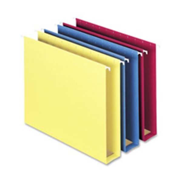 Pen2Paper Hanging Box Bottom Folders- Letter- 2in.Exp.- Assorted PE944191